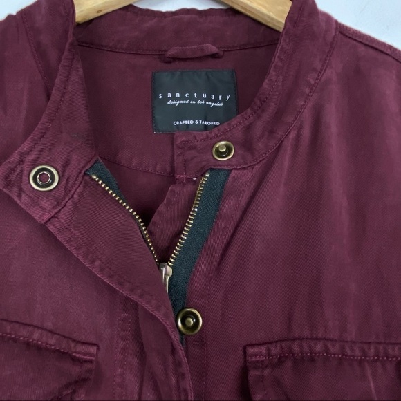 SANCTUARY Roy Frayed Surplus Jacket - Picture 9 of 12